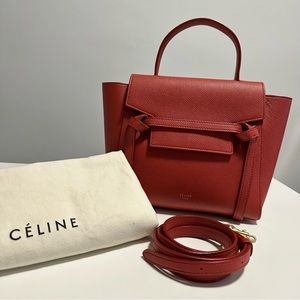 CELINE - Nano Belt Bag (Fox Red)